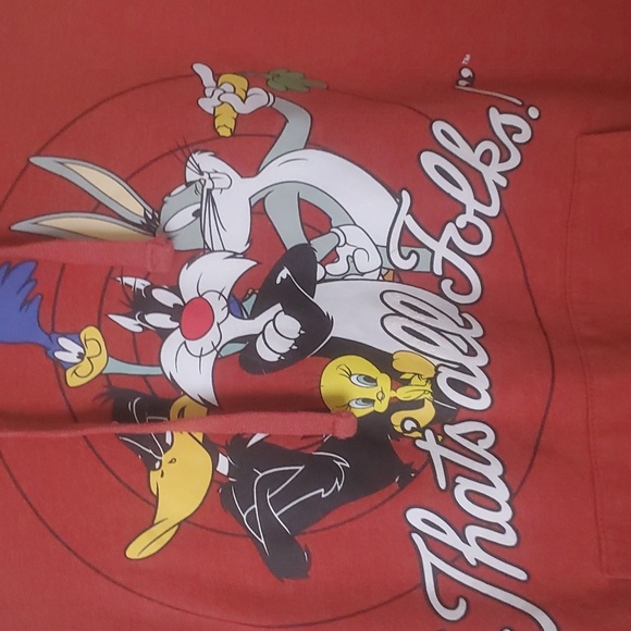 Looney Tunes Orange Hoodie. - Picture 10 of 11